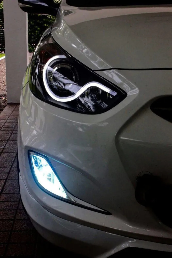 Verna Fluidic Eagle Design DRL Headlight